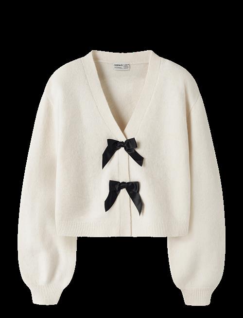 name it | Nkfrina Ls Knit Card Noos | 134-140