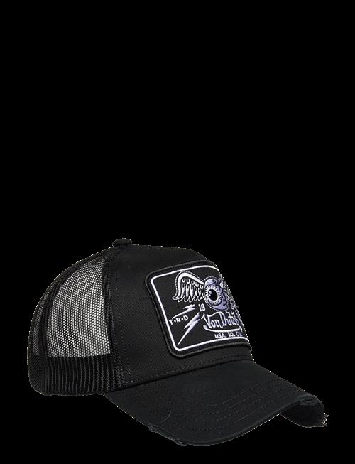 Von Dutch | Square Patch Black Trucker Von Dutch | ONE SIZE