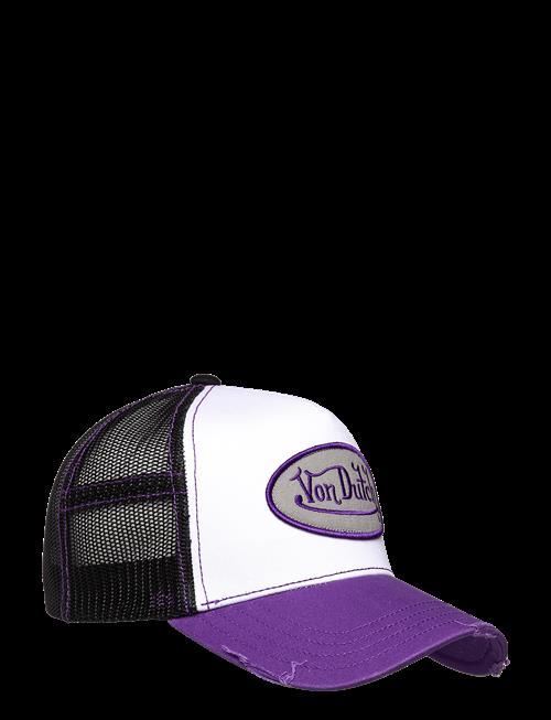 Von Dutch | Oval Patch Sum Trucker Black/White/Dark Green Von Dutch | ONE SIZE