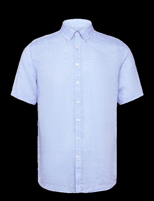 Lindbergh Black | Soft Linen Shirt S/S - Modern Fit | XXL