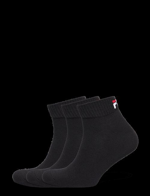 FILA Socks | Fila 3Pk Quarter Plain Socks | 39-42