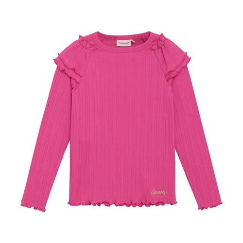 Minymo Langærmet T-shirt Fuchsia Fedora  98 cm    98 cm  Piger