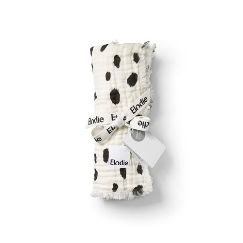 Elodie Blødt Bomuldstæppe Dalmatian Dots Grande  Dalmatian Dots Grande-OS  Hvid  One Size  Drenge, Piger