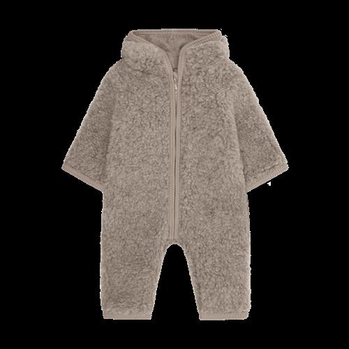 Huttelihut Barnevognsdragt Af Uld Camel Melange  Camel Melange-62 cm  Brun  62 cm