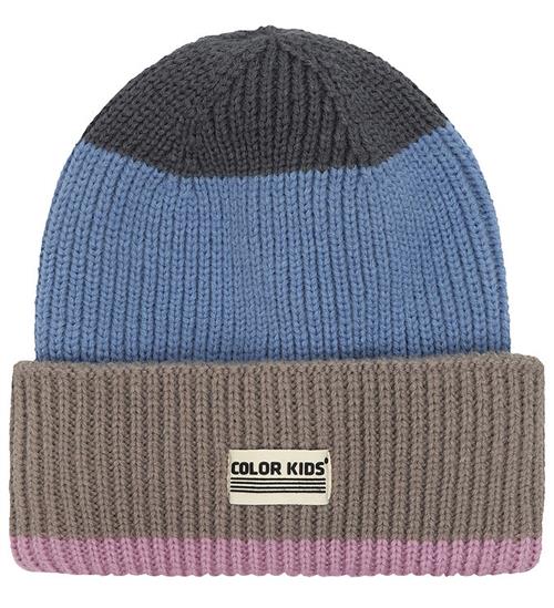 Color Kids Hue - Strik - Uld - Beanie - Mauve Mist