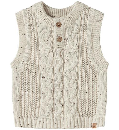 Lil Atelier Vest - Strik - NbmGalto - Turtledove