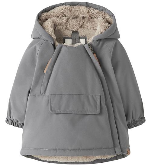 Lil' Atelier Vinterjakke - NbnLaSnow05 - Poppy Seed
