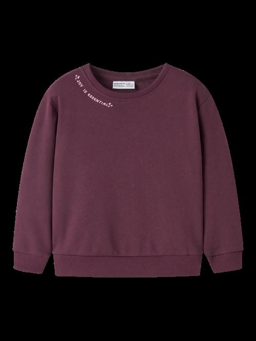 NAME IT Sweatshirt Okala Mauve Wine
