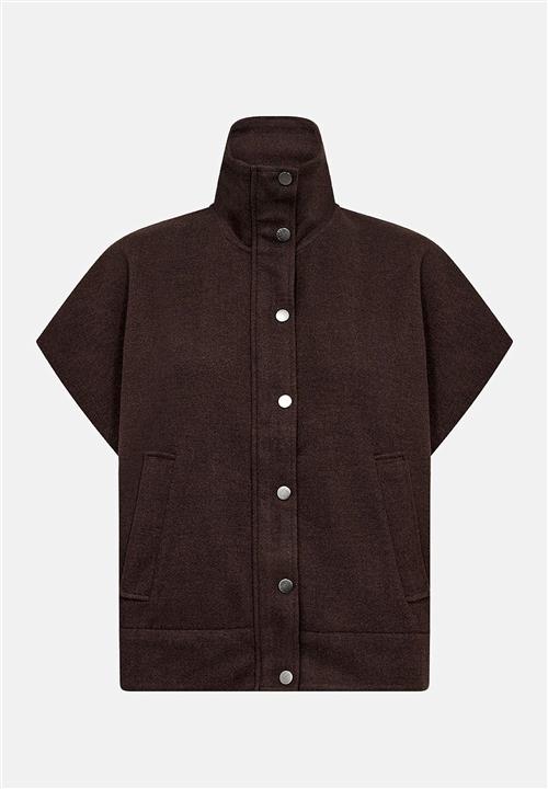 Soyaconcept Fleecevest med krave