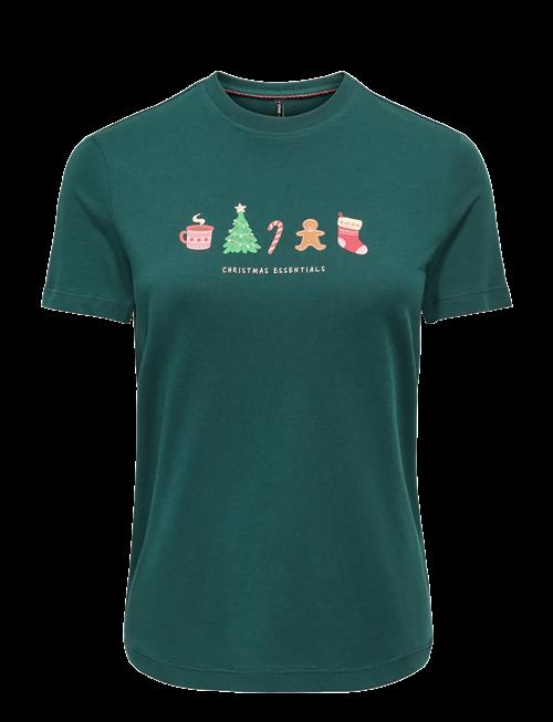 ONLY | Onlxmas Yrsa Christmas S/S Top Jrs | XS