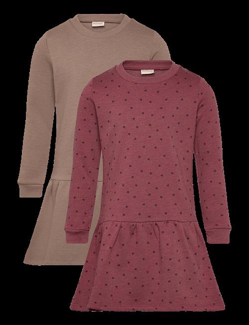 Minymo | Sweat Dress Ls (2-Pack) | 152