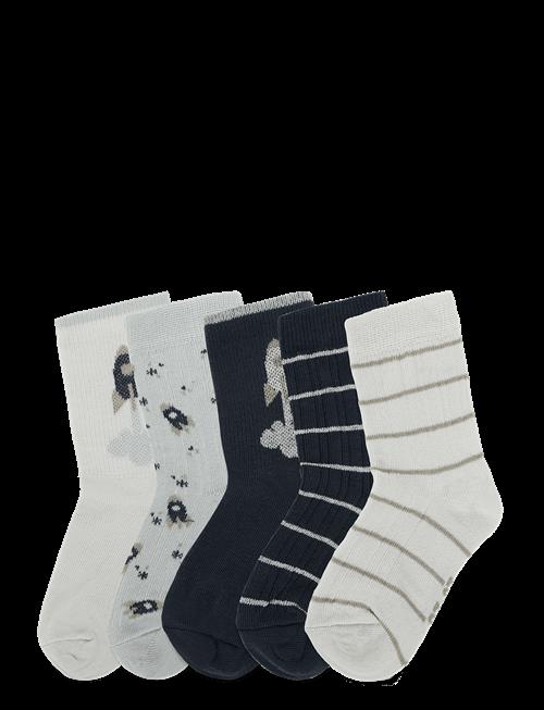 Minymo | Socks W. Pattern (5-Pack) | 27\30