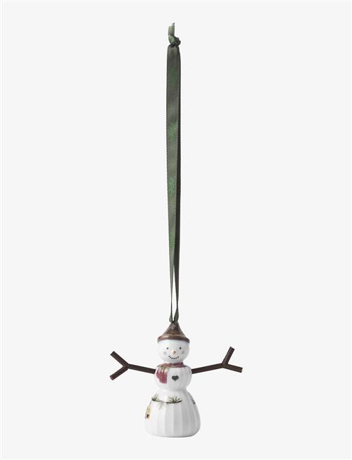 Kähler | Hammershøi Christmas Snowgirl Hanging Variant H6.5 White W. Deco | 6.5