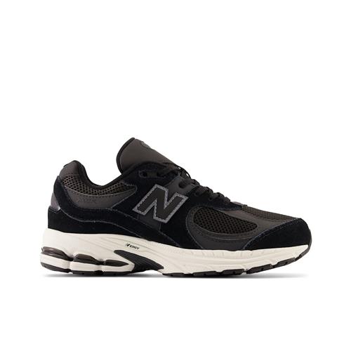 New Balance New Balance 2002 Kids Lace Black Black 36 EU  Sort  36 EU