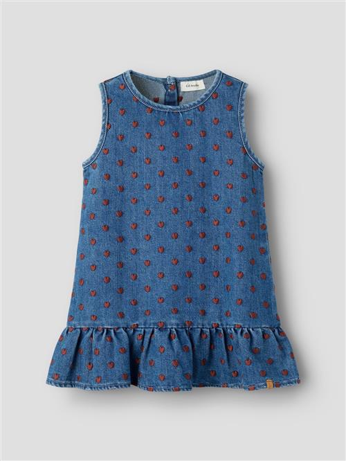 Lil’ Atelier Nmfliva Lea Spencer 2001-Se Lil Dark Blue Denim Dark Blue Denim 116 cm  Blå  116 cm  Piger