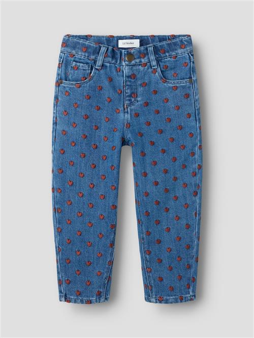 Lil’ Atelier Nmfliva Loose Jeans 2001-Se Lil Dark Blue Denim Dark Blue Denim 116 cm  Blå  116 cm  Piger