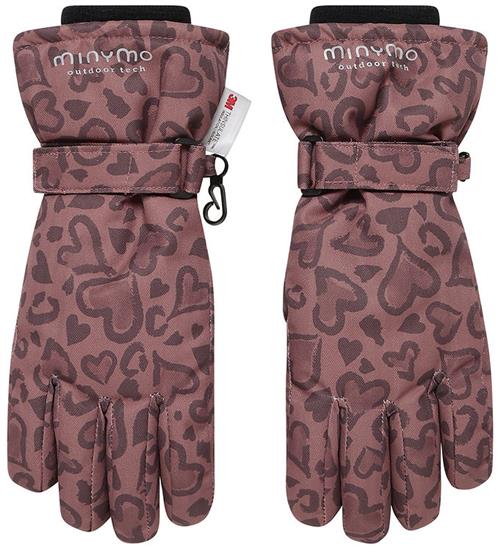 Minymo Hansker m. Fleece - Burlwood