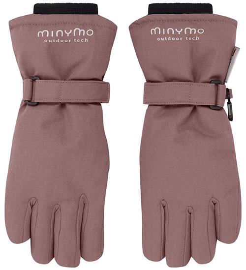 Minymo Hansker m. Fleece - Rose Taupe