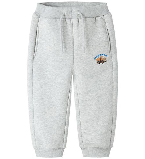 Name it Sweatpants - NMMONIKKEL - Light Grey Melange