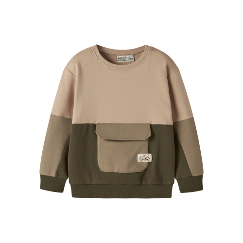 NAME IT Sweatshirt Omer Sesame