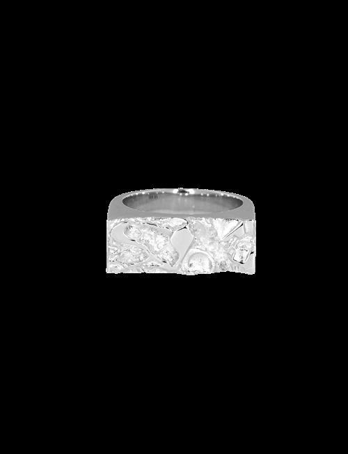 IX Studios | Ix Rustic Ring Silver | 58