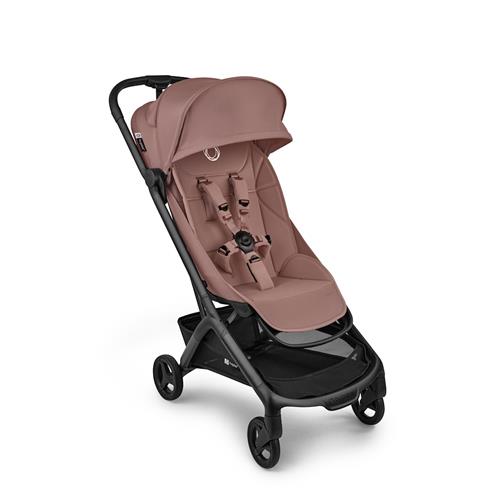 Bugaboo Bugaboo Butterfly 2 Complete Rejseklapvogn Black/dusty Pink Black/Dusty Pink-Onesize  Lyserød  One Size  Piger