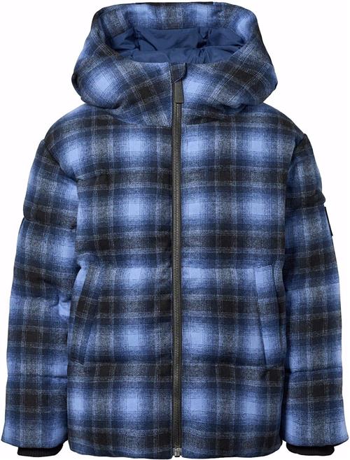 Molo Hilo Wool Jacket Check Navy Check Navy 152 cm  Marineblå  152 cm  Drenge