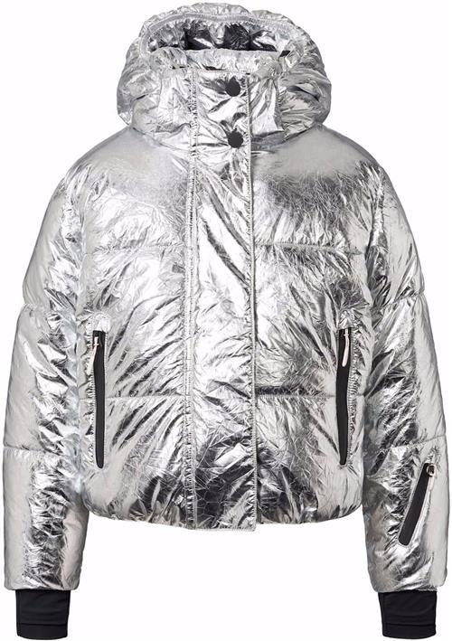 Molo Hansine Pro Jacket Crinkled Silver Crinkled Silver 116 cm  Sølv  116 cm  Piger