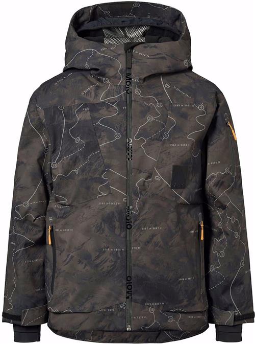 Molo Alpine Jacket Slopes Slopes 128 cm  Sort  128 cm  Drenge