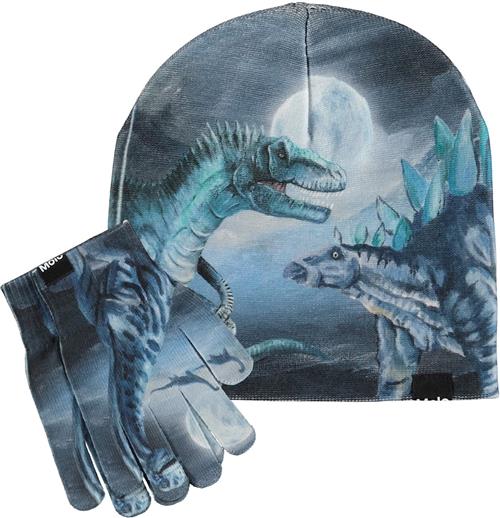 Molo Kaya Outerwear Set Arty Dinos Arty Dinos M/L  Blå  M/L  Drenge