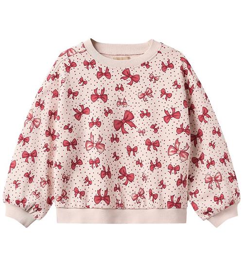Wheat Sweatshirt - Lia - Almond Peach Bows
