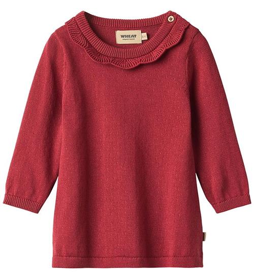 Wheat Kjole - Strik - Nannie - Red Cherry