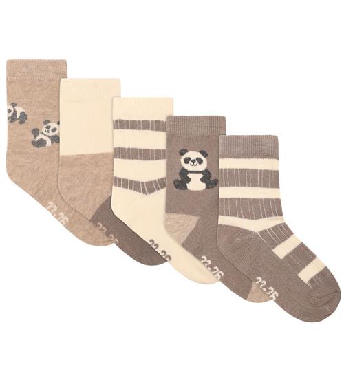 Minymo Strømper - 5-pak - Offwhite