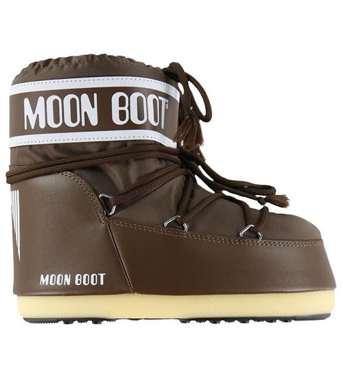 Moon Boot Vinterstøvler - Icon low Nylon - Cocoa