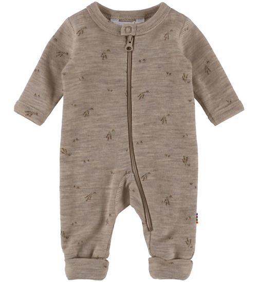 Joha Heldragt - Uld - 2 in 1 Foot - Beige Melange