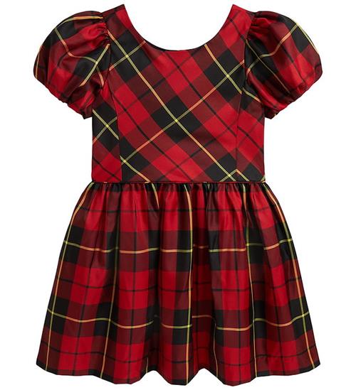 Polo Ralph Lauren Kjole - Rød/Sort Multi Plaid