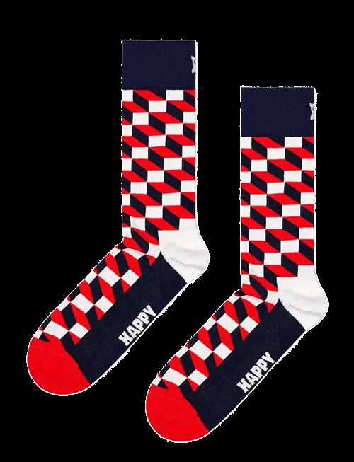 Happy Socks | Filled Optic Sock | 41-46
