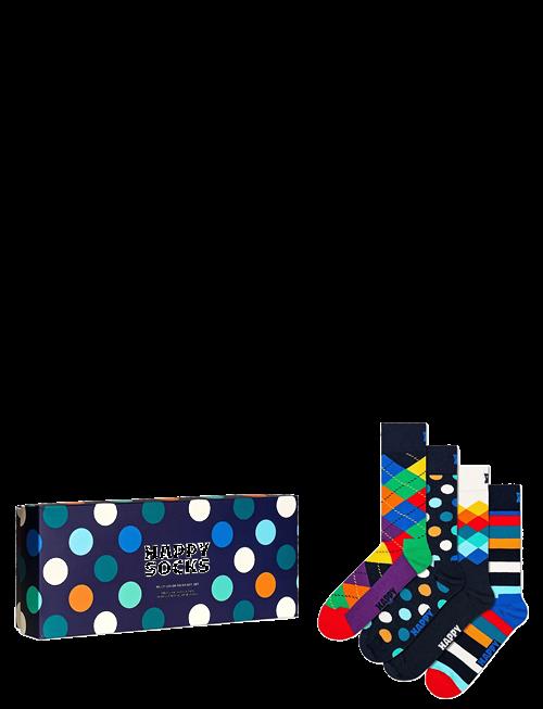 Happy Socks | 4-Pack Multi-Color Socks Gift Set | 36-40