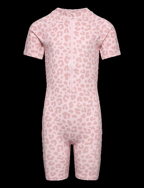 Geggamoja | Uv-Suit Pink Leo | 110-116