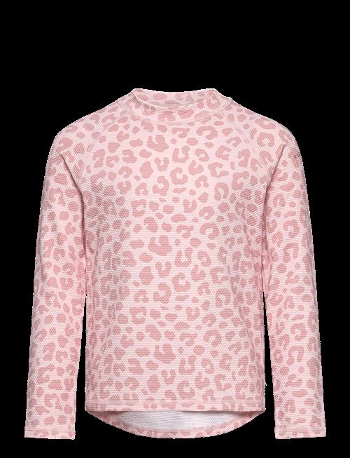 Geggamoja | Uv Sweater Pink Leo | 110-116