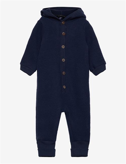 mikk-line | Wool Baby Suit W. Hood | 80