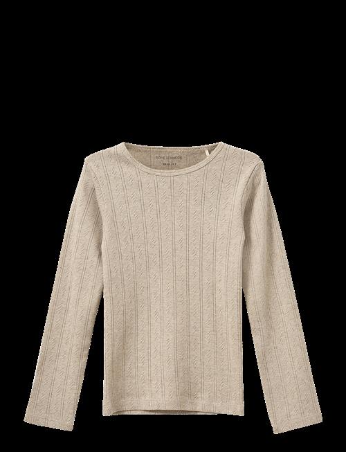 Sofie Schnoor Baby and Kids | Petriciasy Pointelle Longsleeve Tee | 104