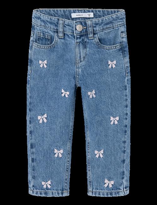 name it | Nmfbella Mom Emb Jeans 3285-Be Noos | 98