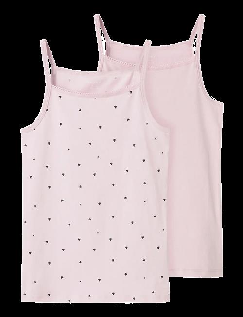 name it | Nkfstrap Top 2P Winsome Hearts Noos | 122-128