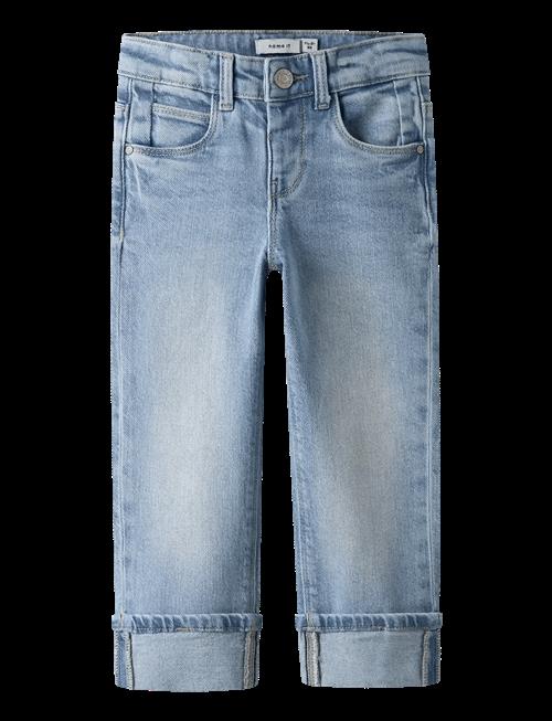 name it | Nmfrose Straight Fold Jeans 4224-Az Noos | 104