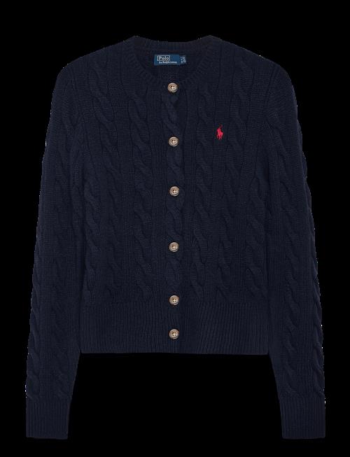 Polo Ralph Lauren | Cable-Knit Wool-Cashmere Cardigan | M