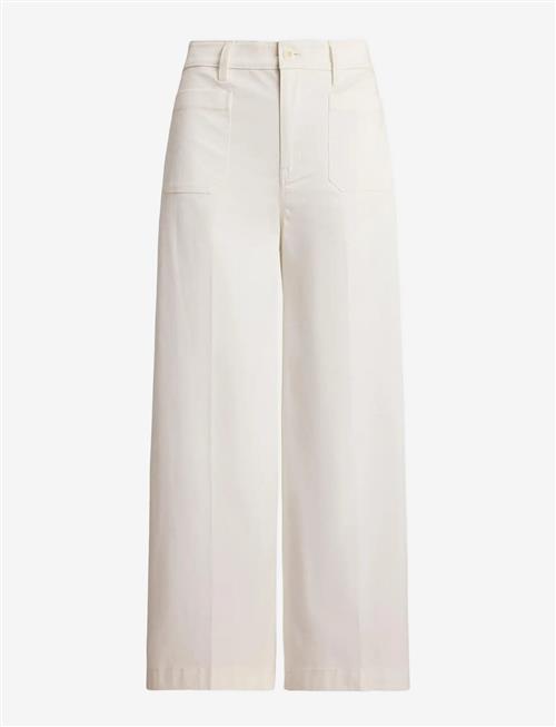 Lauren Ralph Lauren | Stretch Chino Wide-Leg Cropped Pant | 38