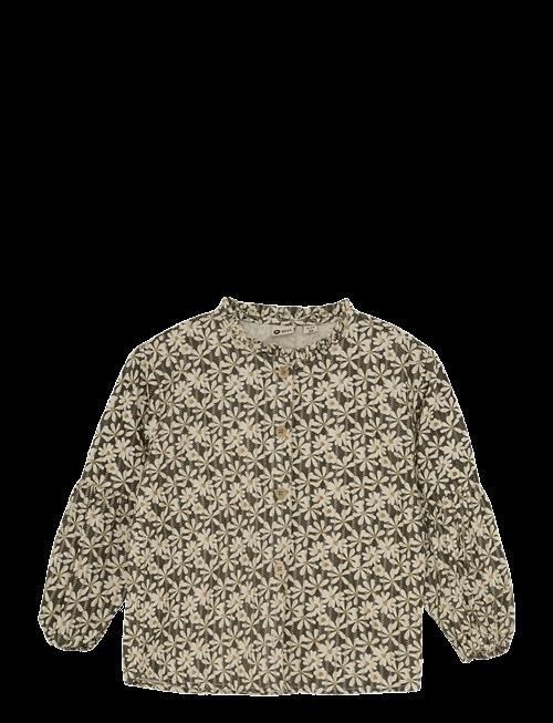 Daily 7 | Shirt Longsleeve Shiny Flower | 104