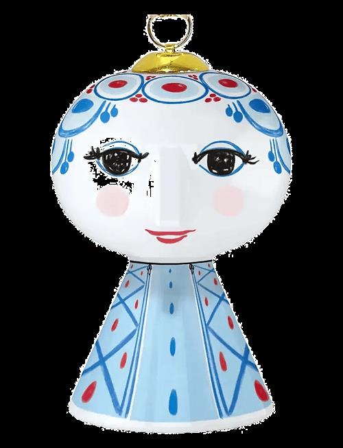 Bjørn Wiinblad | Eva Christmas Ornament 2025 Blue | H:7.5CM