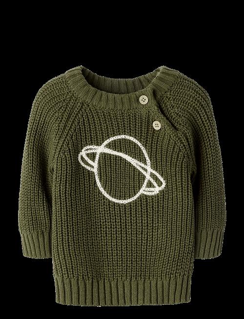 Lil'Atelier | Nbmemlen Emb Ls Knit Lil | 56